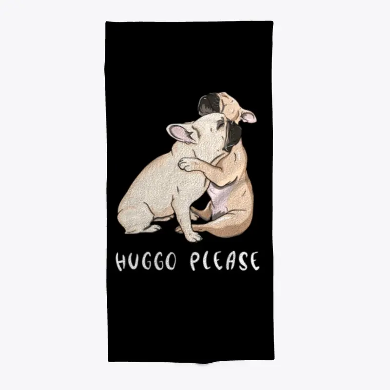 HUGGO PLEASE WHITE FONT 